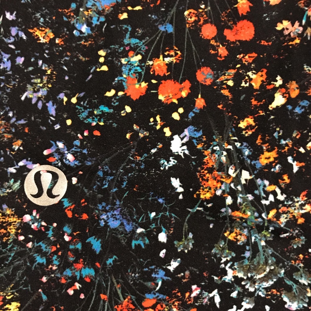 LULU LEMON size 2 floral yoga pant